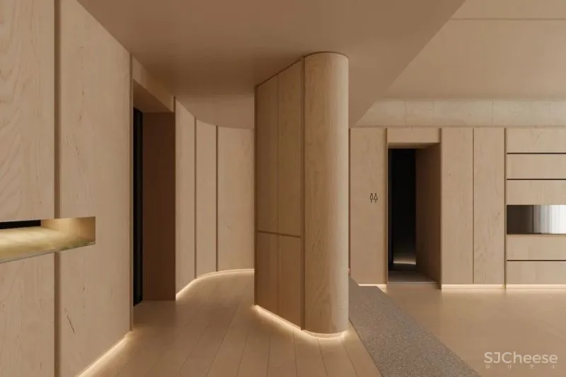 新作 运动的流线 俞舍 瑜伽-普拉提，广东 言昱室内设计