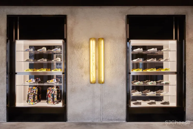 运动鞋品牌Onitsuka Tiger(鬼塚虎),米兰旗舰店设计