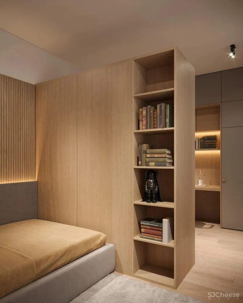 为了保证长久的时髦，改造团队在这个146平的家里进行了设计三元素的谱写