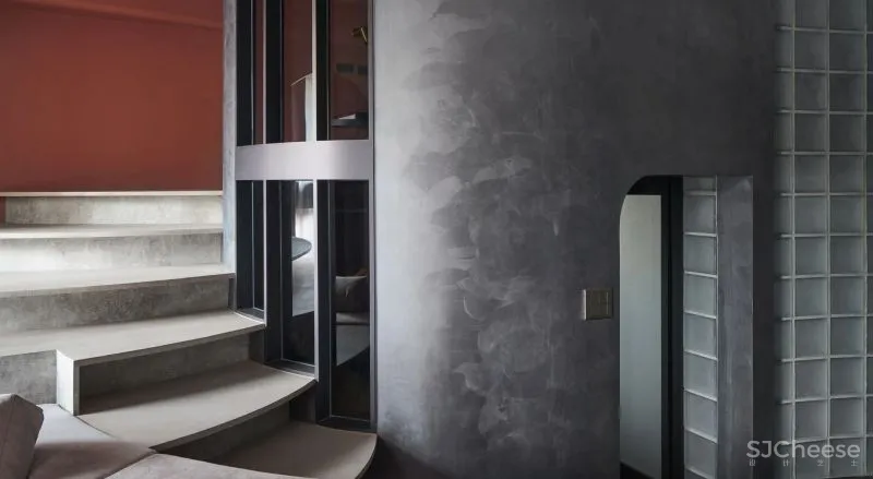 57㎡单人公寓,现代工业风错层空间