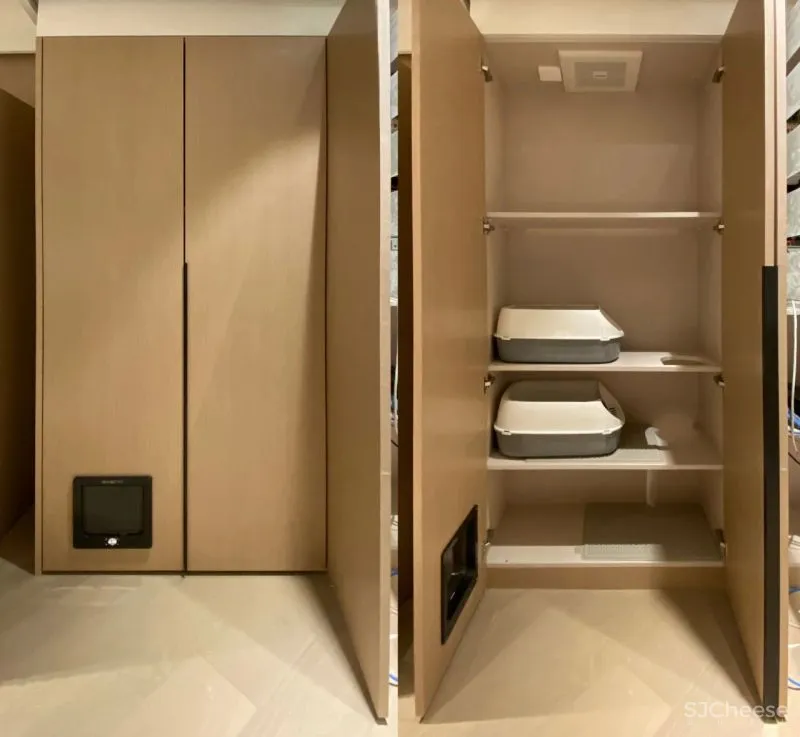 一个人的豪宅!90小伙买下195㎡江景房,猫房装「空调」,真的凡尔赛!