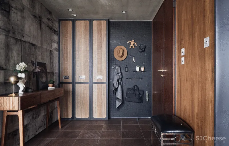 将工业风和雅痞风结合,一个单身男士把自己的家装的那么时髦,真的好吗?