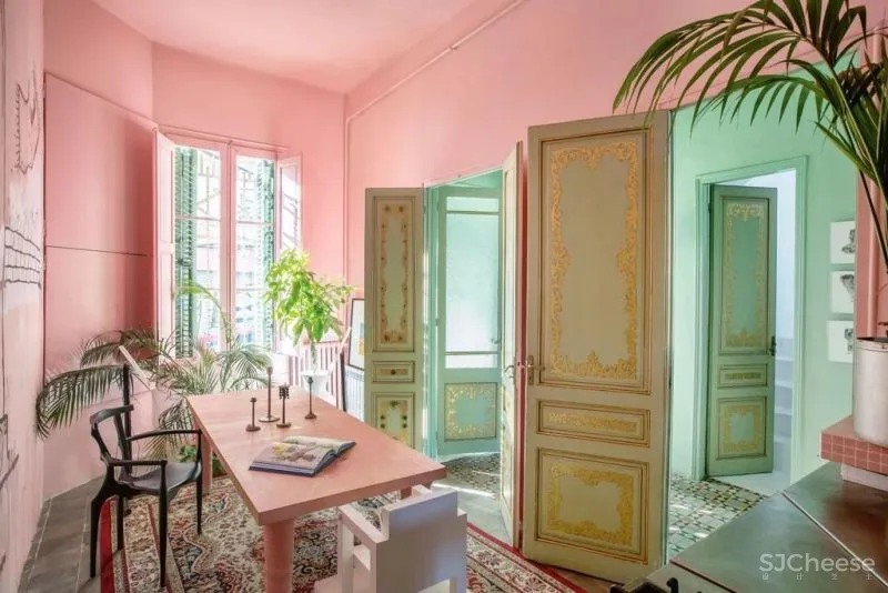 巴塞罗那之家,色彩至上,颠覆视觉