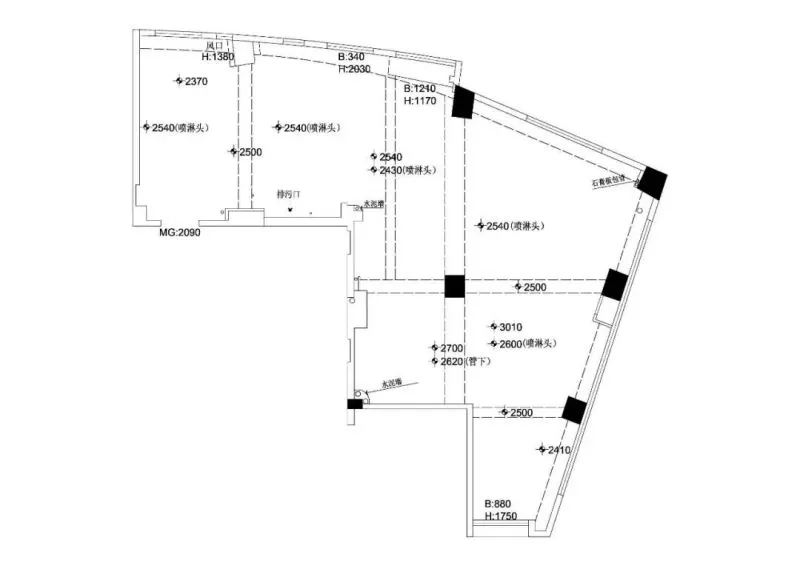 260㎡几何公寓，在违背的结构中寻求规律 苏格设计