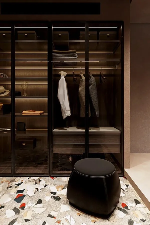 110㎡现代简奢风，就是这么撩人！