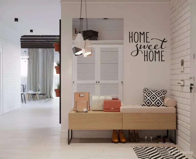 不能坐着换鞋的门厅,是失败的!