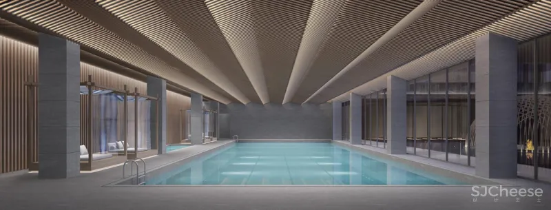 李玮珉力作 重庆千万级豪宅「万科.锦绣滨江」样板间效果图和实景照片