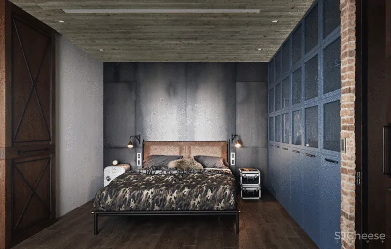 将工业风和雅痞风结合,一个单身男士把自己的家装的那么时髦,真的好吗?