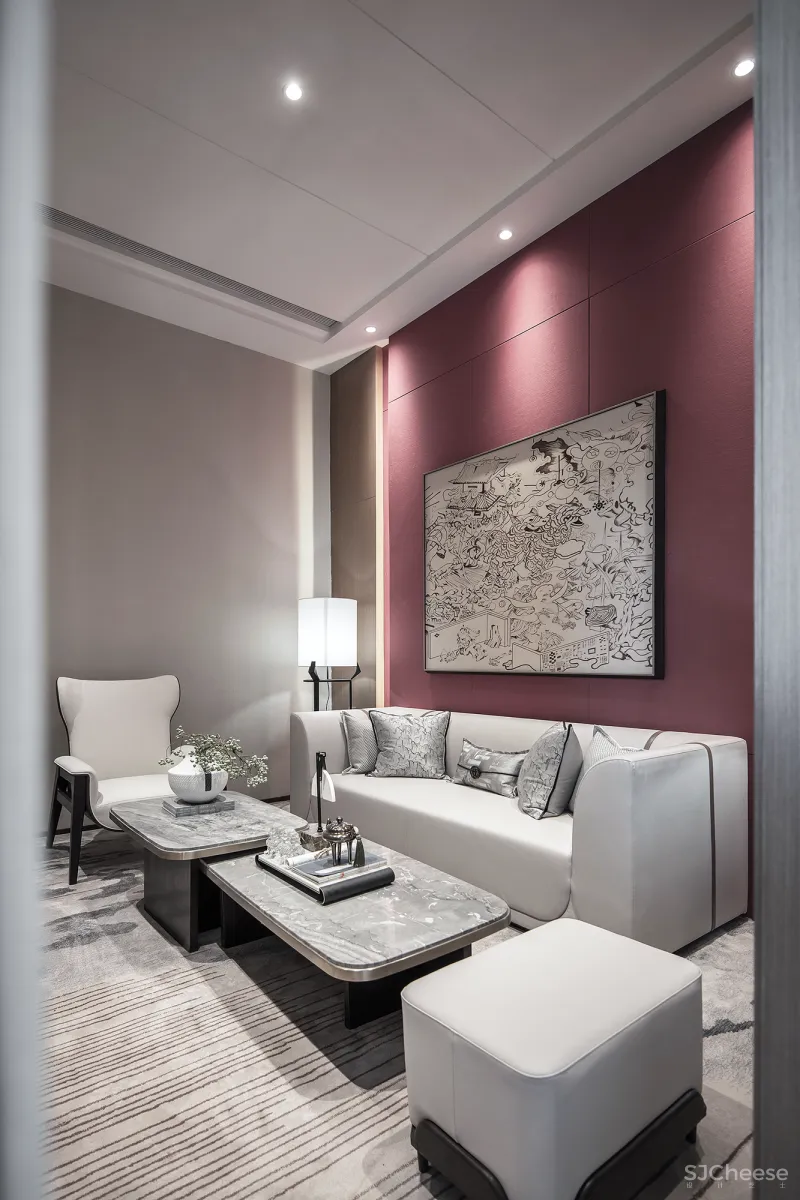 东方诗意与自然美学的交叠融合 奥园东麓晴川销售 中心香港方黄设计