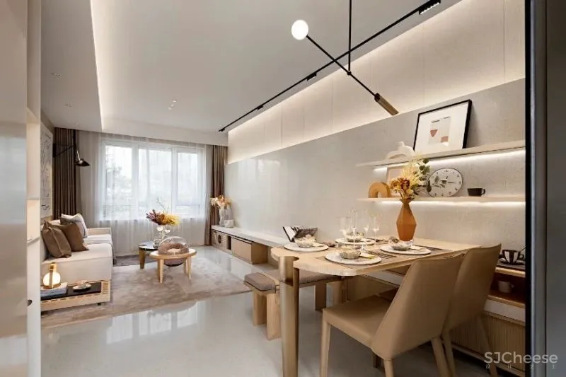 青岛龙湖昱城样板间 矩阵纵横