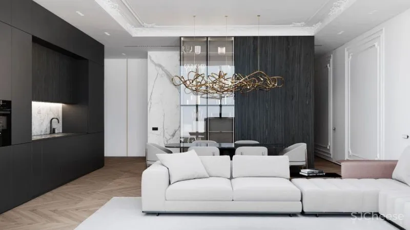 客厅这么设计,能让整个房间大一倍!