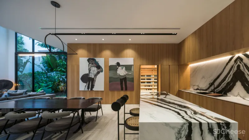 950㎡ 双层别墅,用光影做最美的装饰