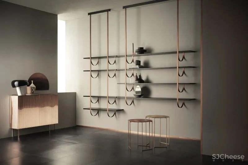 De Castelli 2021新品｜金属“硬时装”，室内设计新趋势