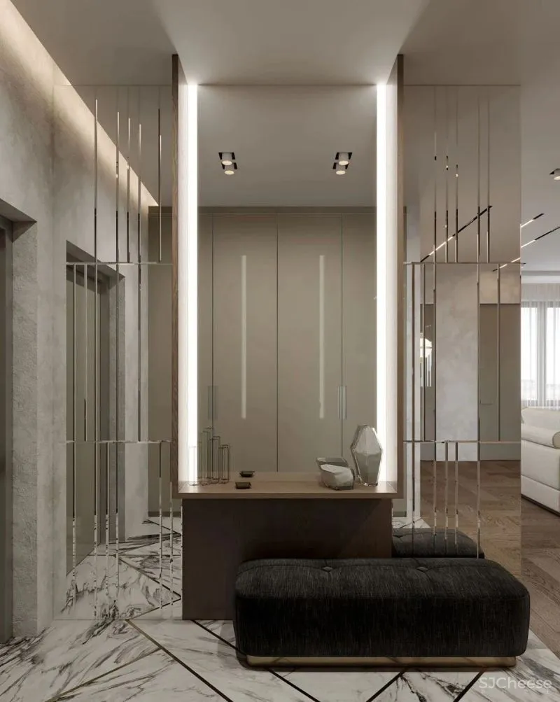 这些“逆天”的玄关设计,把空间利用到了极致!