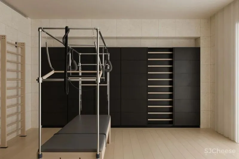 新作 运动的流线 俞舍 瑜伽-普拉提，广东 言昱室内设计