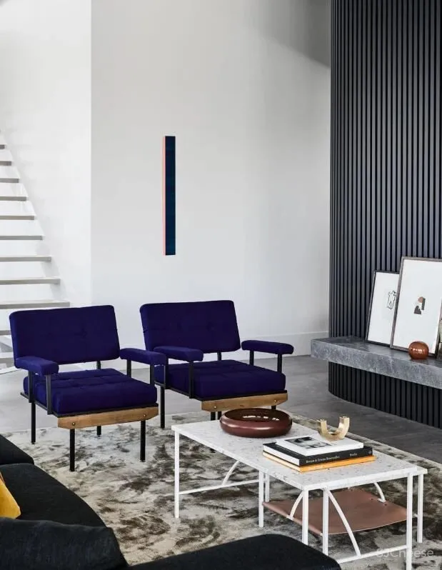 钴蓝色点燃空间气质