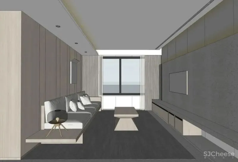 青岛龙湖昱城样板间 矩阵纵横