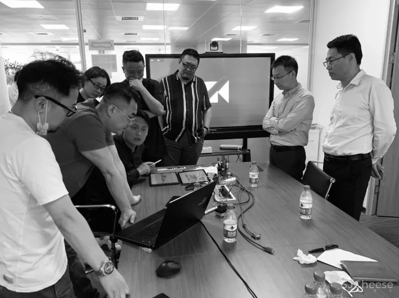 EH DESIGN 空间 金地商置·大成雅镜售楼处:艺术“盒子”