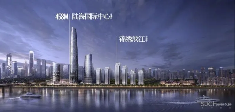 李玮珉力作 重庆千万级豪宅「万科.锦绣滨江」样板间效果图和实景照片