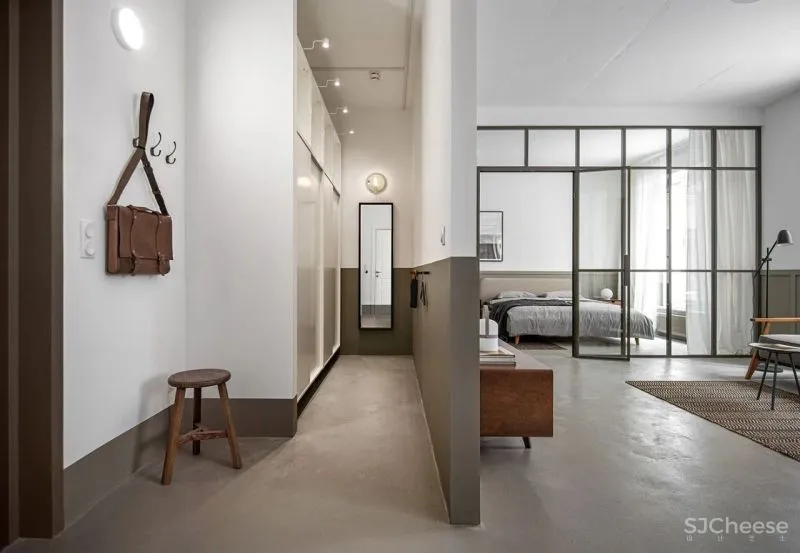 58㎡质感小宅，简约又复古！