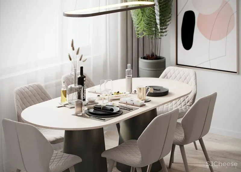 极简白 原木,耐看才是家的样子!