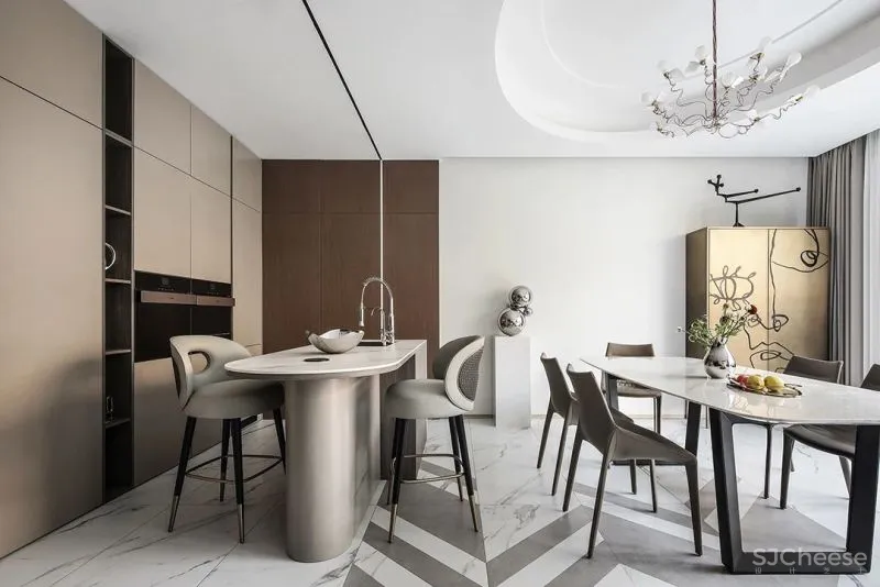 新作|余颢凌 重庆 550㎡ 豪宅设计,极致优雅的家