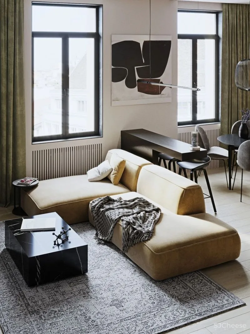 69㎡ 两居室,这样布局合理利用每处空间