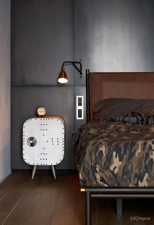 将工业风和雅痞风结合,一个单身男士把自己的家装的那么时髦,真的好吗?