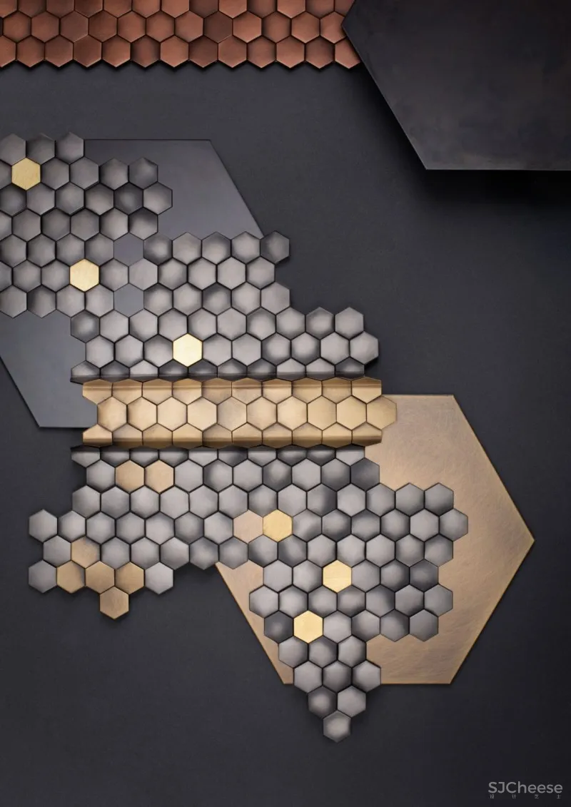 De Castelli 2021新品｜金属“硬时装”，室内设计新趋势