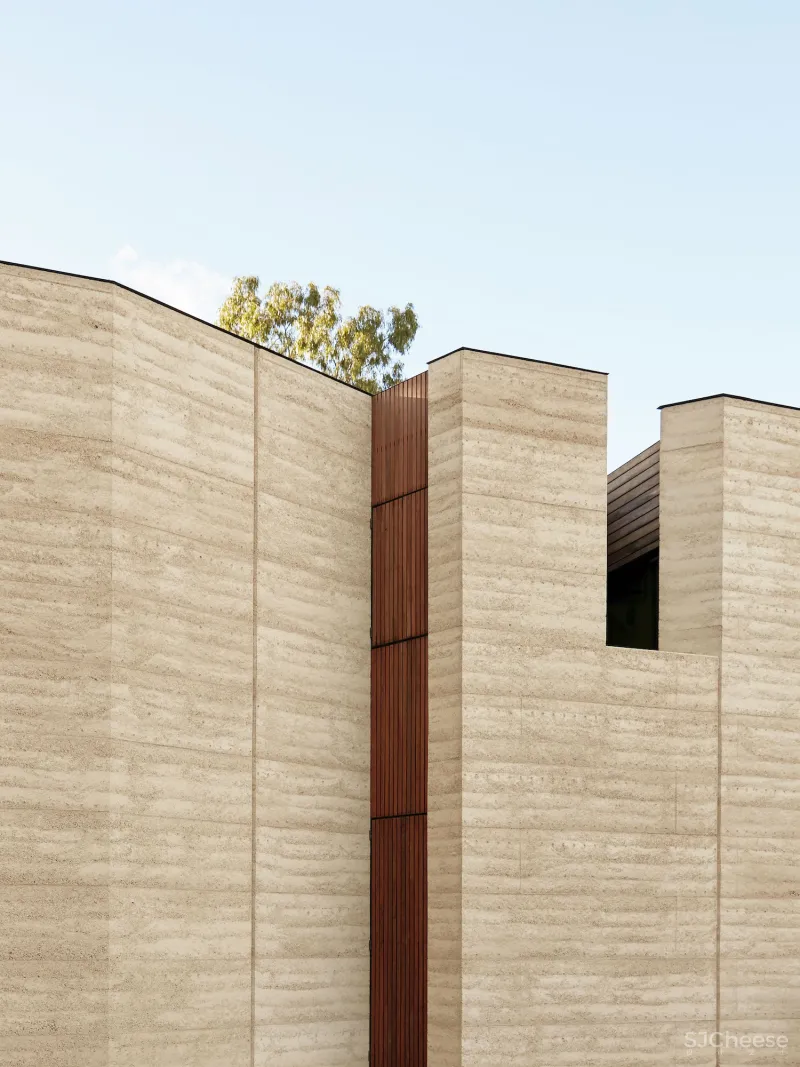 永不过时的夯土墙,自然的材料之美