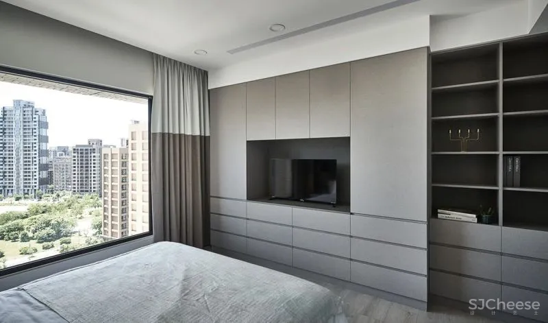 台式高级灰设计,质感空间!