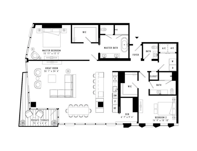 设计女神Kelly Wearstler的豪华公寓设计!设计师:买不起也一定要去住一晚