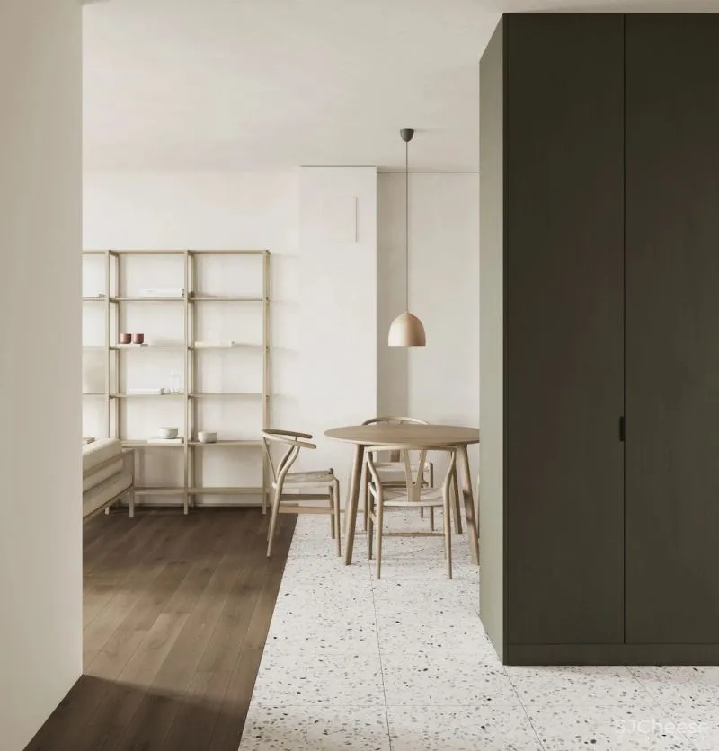 莫兰迪红,橄榄绿......简约空间的色彩之美