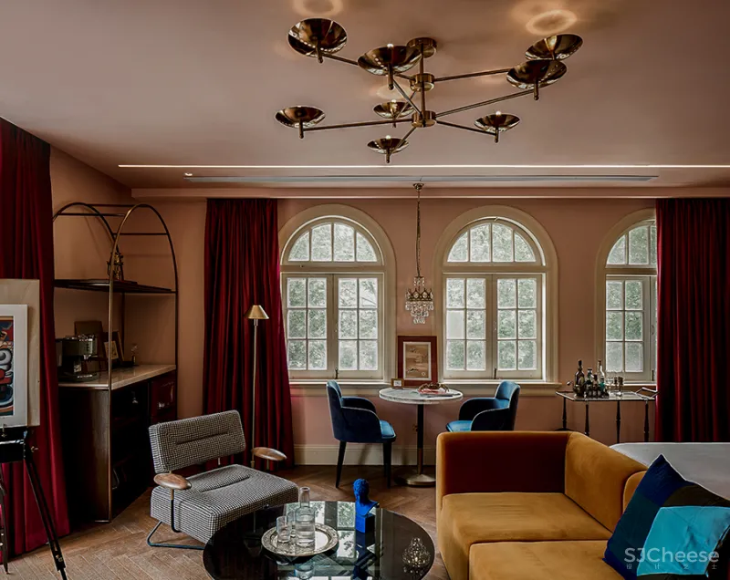 泛域设计 • 朱啸尘｜走耳又在跃动的复古中，让一栋老洋房保持有趣和活力