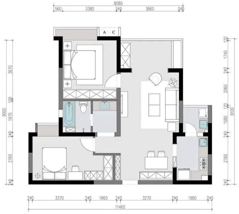 这才是极简设计,你那是抠!