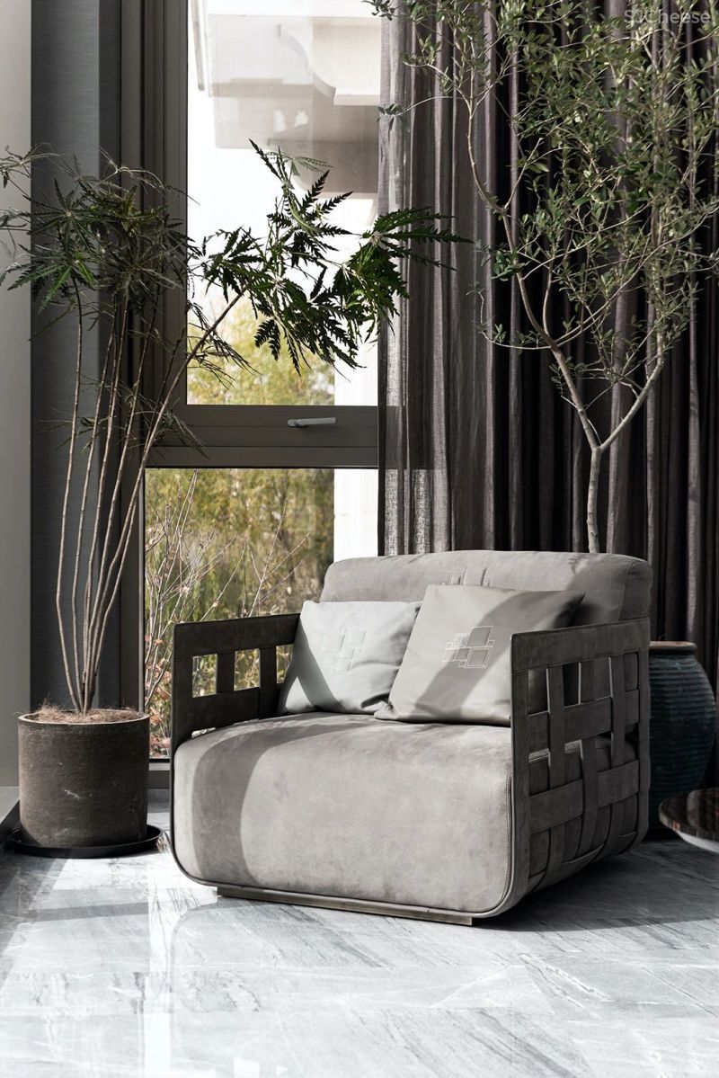 北京 1200㎡ 独栋隐逸大宅,自然安详的家