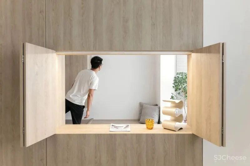 85后夫妻92㎡旧房翻新,塞下三居,却通透得不像话!更有高达35㎡收纳空间!