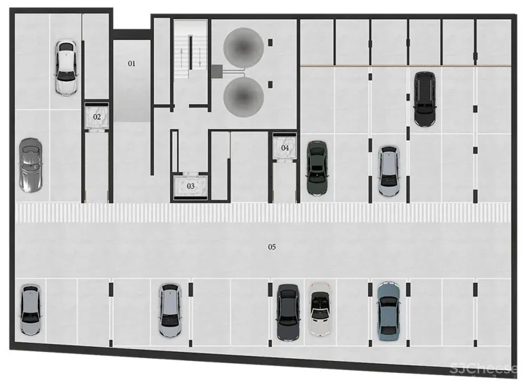 每个户型都有超大泳池,任何大平层跟它比都弱爆了!