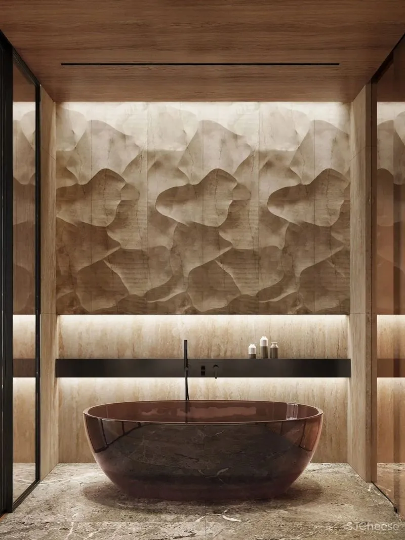 1105㎡顶层复式，奢华的气质 Ab Architects