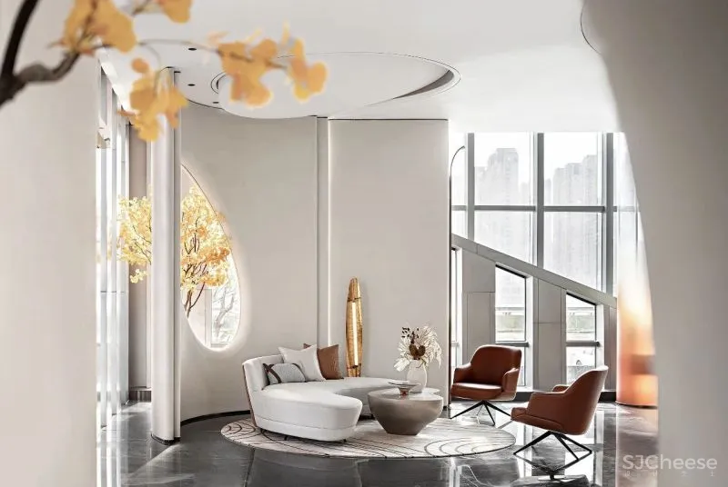 大研设计｜新作 汕头中海·悦江府售楼处 ｜售楼处