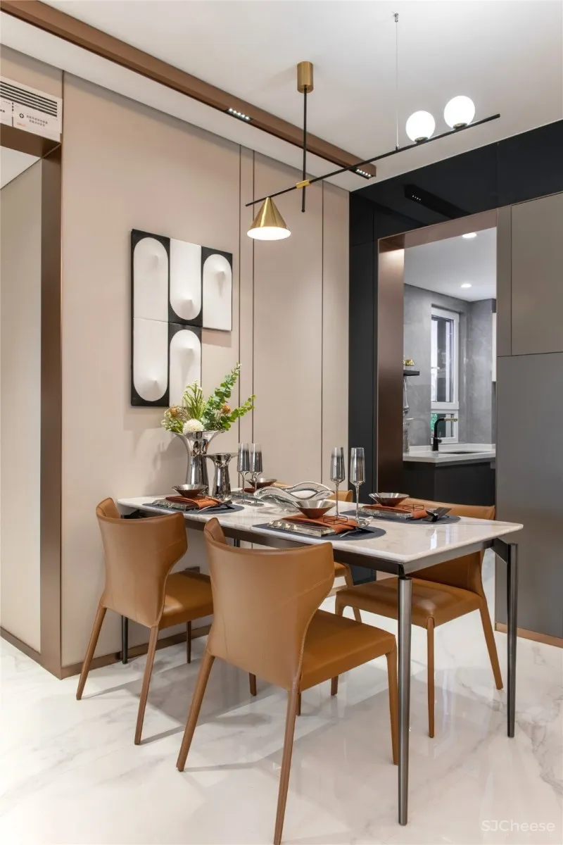 德方圆 | 太原118平样板间 摩登雅痞 都市柔情