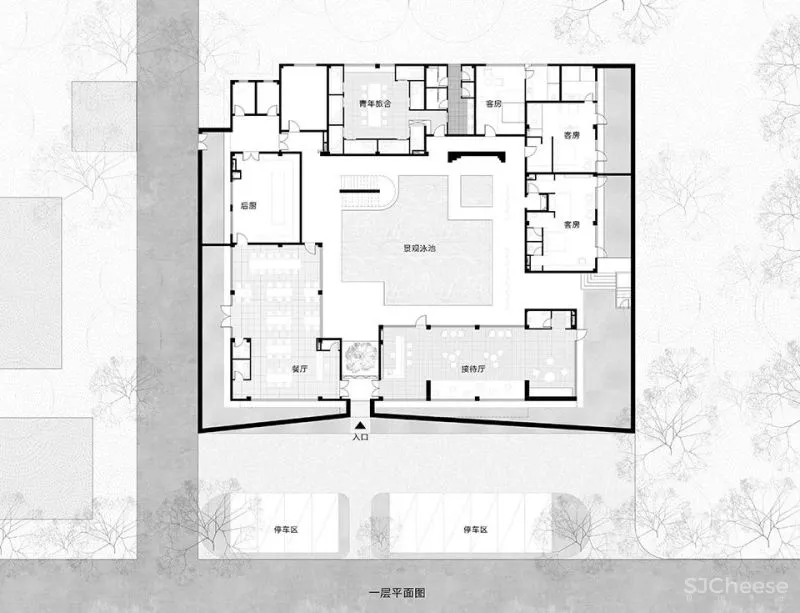 新作 山脚下的空间漫游 沂蒙·云舍,山东临沂 灰空间建筑事务所