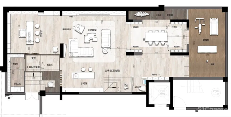 420㎡现代别墅,极致简约、格调非凡!