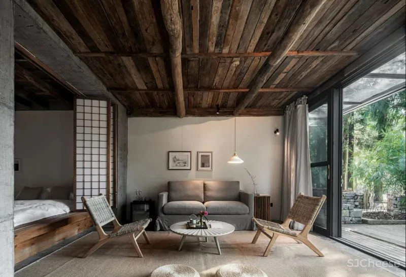 侘寂风民宿,安放心灵的自然栖居