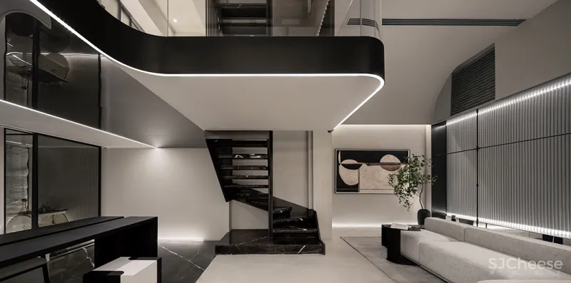 唐忠汉:207㎡简约设计,质朴、高级美!