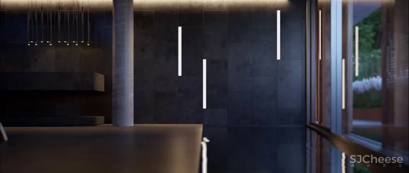 每个户型都有超大泳池,任何大平层跟它比都弱爆了!