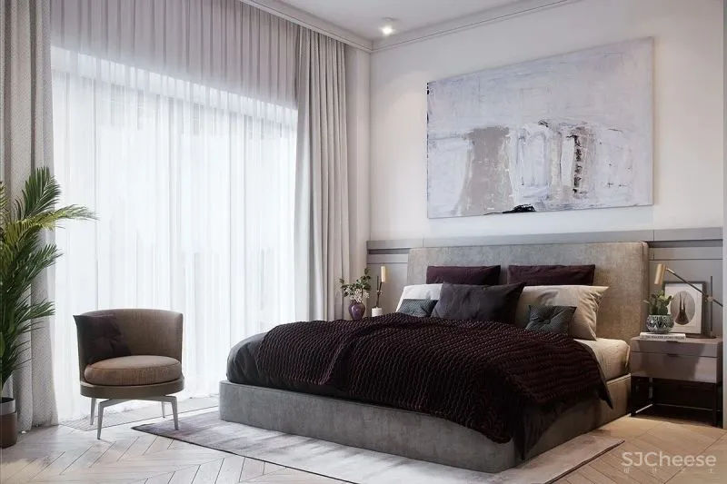 黑白缄默简约沉稳家居内饰