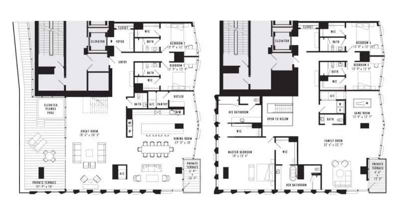 设计女神Kelly Wearstler的豪华公寓设计!设计师:买不起也一定要去住一晚