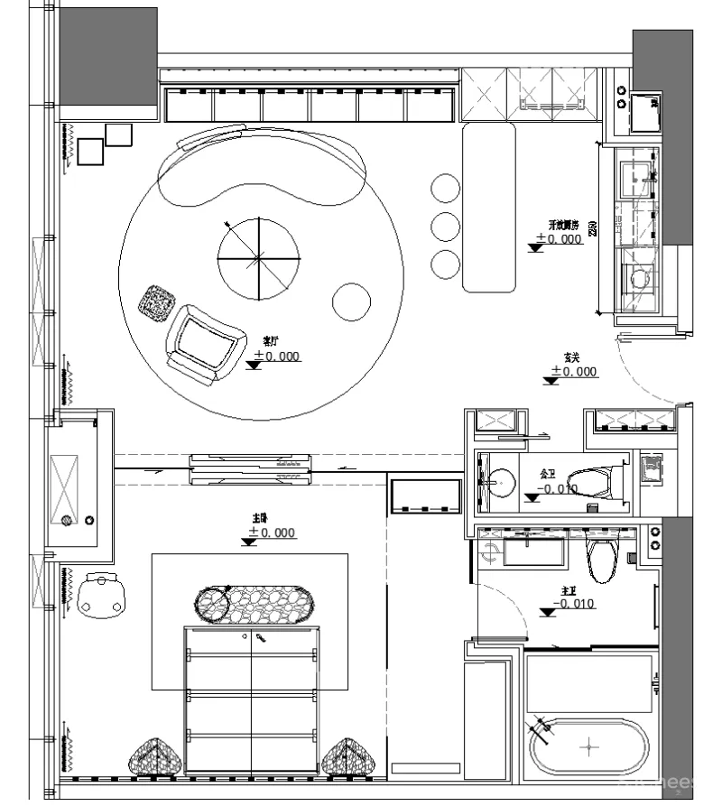 元禾大千 成都新希望 D ONE 公寓样板间4套