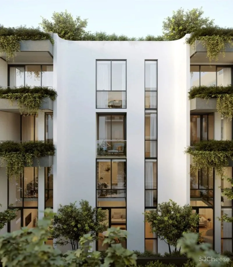 极简白的精装设计,越简洁越高级!